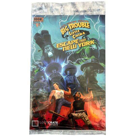 Big Trouble in Little China / Escape from New York #1 (Factory Sealed) - Picture 1 of 4